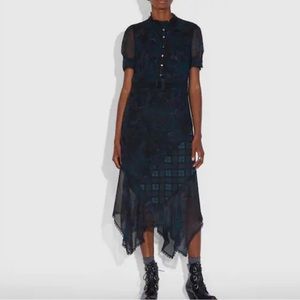 Coach X Kaffe Fasset limited edition dress. Size US 10.